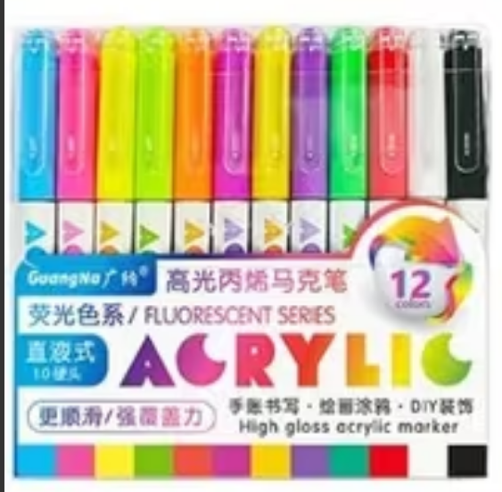 Guangna High gloss acrylic marker - Fluorescent Series