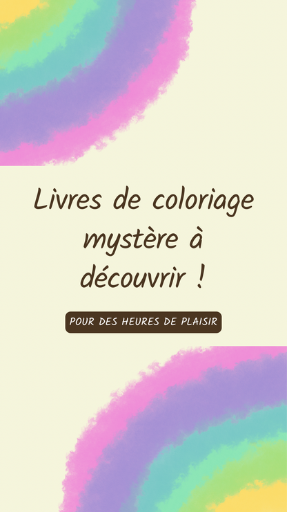Livres coloriage mystère