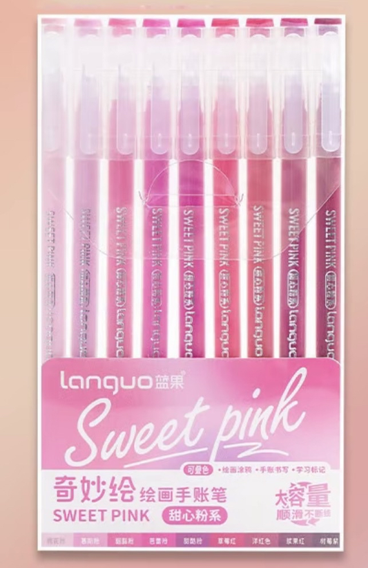 Languo Gel Pen - Sweet Pink (LG-D0563)