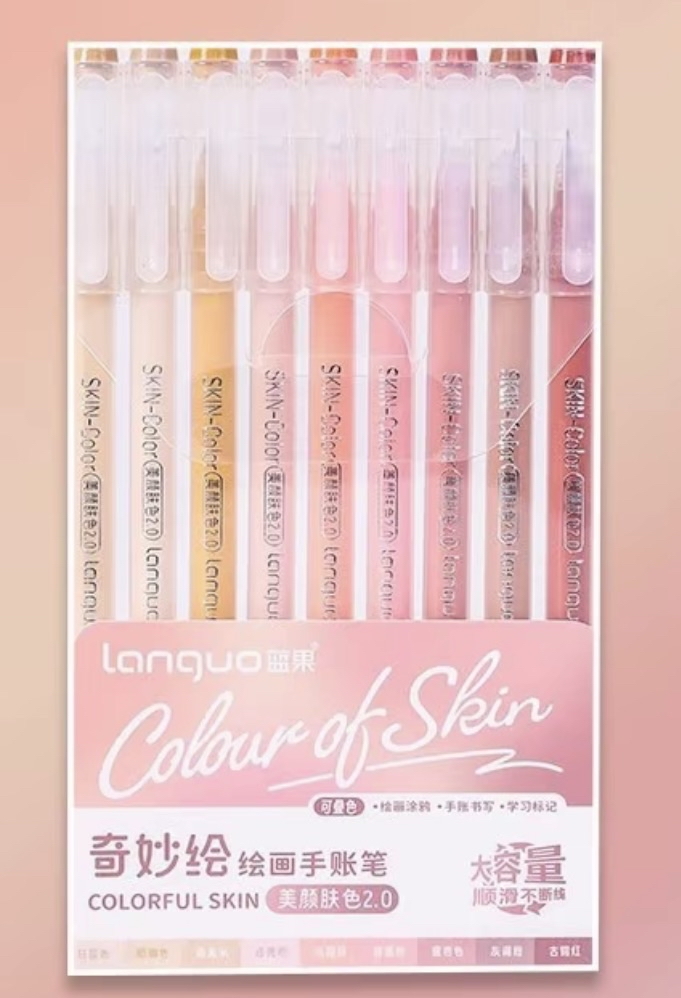 Languo Gel Pen - Color of Skin (LG-D0569 & LG-D0557)