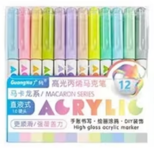Guangna High gloss acrylic marker - Macaron Series